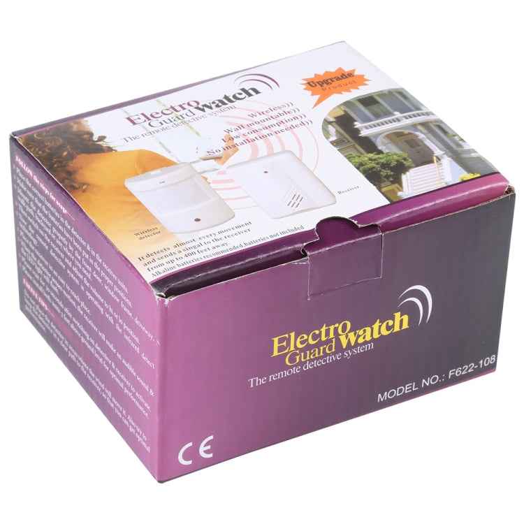 F622-108 Electro Guard Watch IR Remote Detection System / Wireless Doorbell