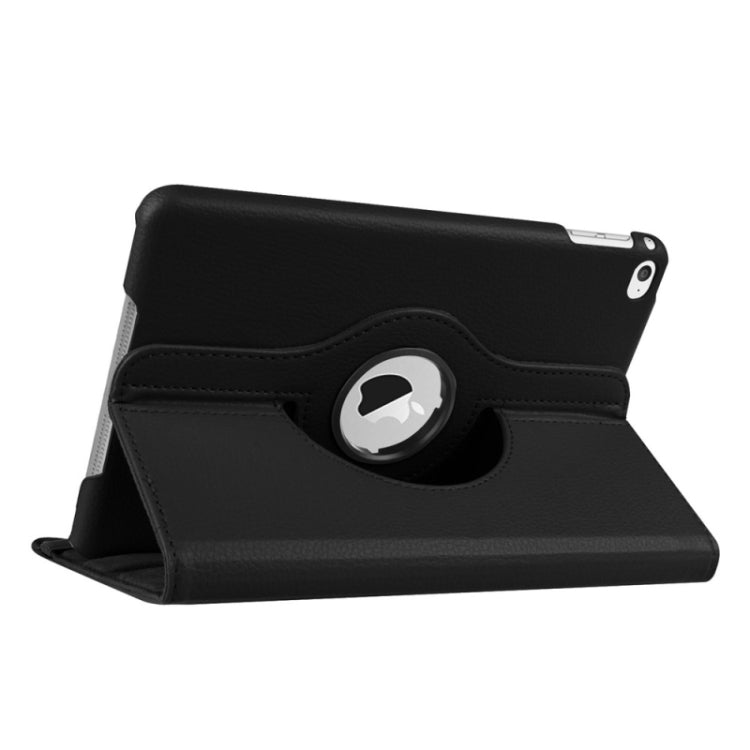 Litchi Texture 360 Degree Rotating Smart Leather Case with Holder for iPad mini 4 / mini 5