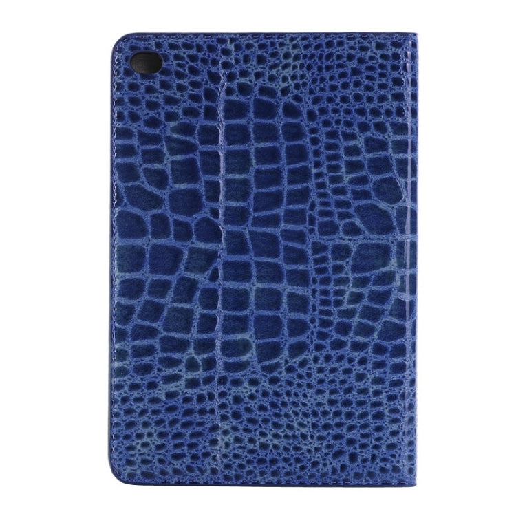 Crocodile Texture Horizontal Flip Smart Leather Case with Holder & Card Slots & Wallet for iPad Mini 4