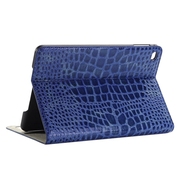 Crocodile Texture Horizontal Flip Smart Leather Case with Holder & Card Slots & Wallet for iPad Mini 4
