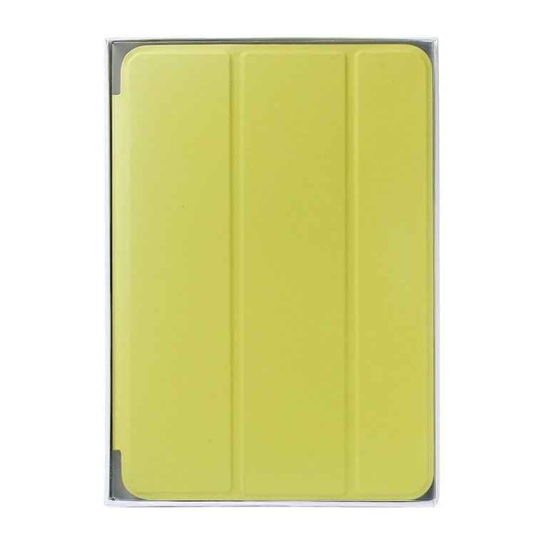 Horizontal Flip Solid Color Leather Case with Holder & Sleep / Wake-up Function for iPad mini 4