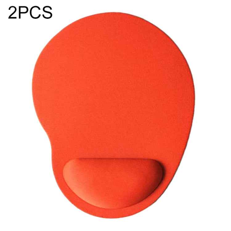 2 PCS Cloth Gel Wrist Rest Mouse Pad