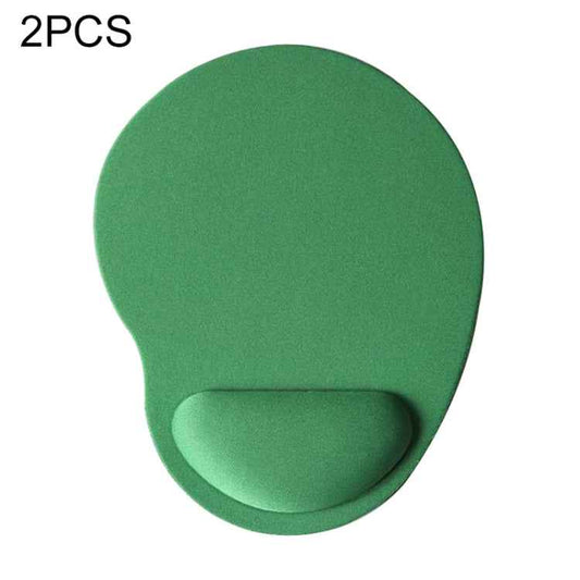 2 PCS Cloth Gel Wrist Rest Mouse Pad
