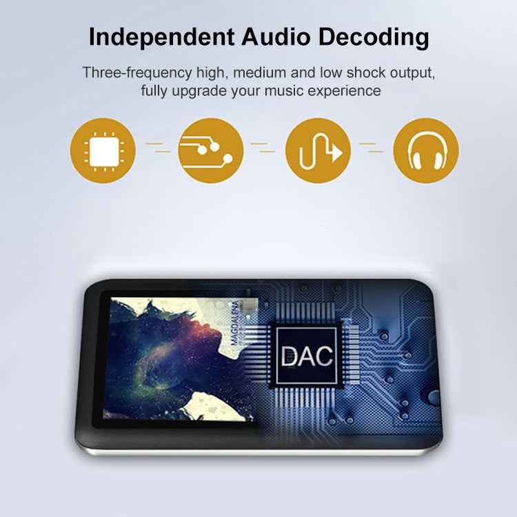 1.8 inch TFT Screen MP4 Player with TF Card Slot, Support Recorder, FM Radio, E-Book and Calendar