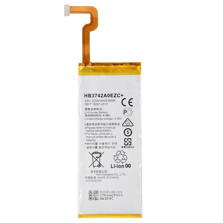 iPartsBuy HB3742A0EZC+ High Quality 2200mAh Rechargeable Li-Polymer Battery for Huawei P8 Lite, For Huawei P8 Lite