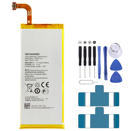 2000mAh Replacement Battery for Huawei Ascend P6(Gold), 2000mAh Black, 2000mAh Gold