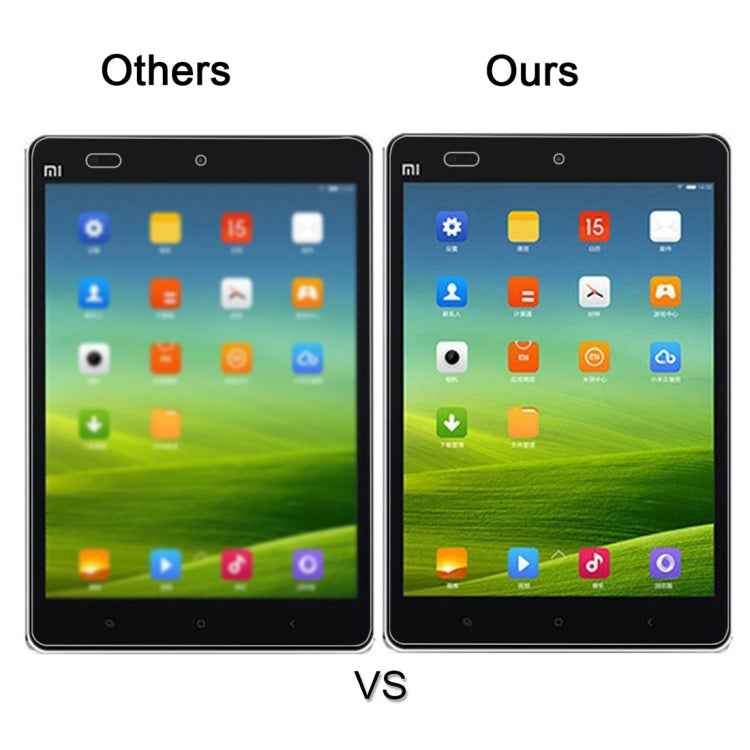 0.4mm 9H+ Surface Hardness 2.5D Explosion-proof Tempered Glass Film for Xiaomi Mi Pad