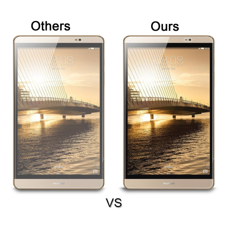 0.4mm 9H Surface Hardness Explosion-proof Tempered Glass Film for Huawei MediaPad M2 8.0, For M2 8.0