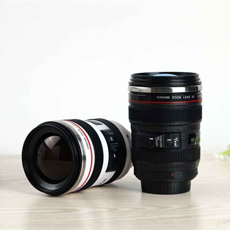 400ML Camera Lens Cup Mug Caniam EF 24-105mm F4 Filter Cup for Coffee Milk Water as Gift