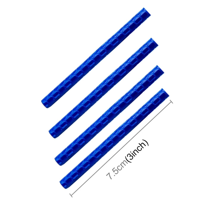 OQSPORT 12 PCS Bicycle Wheel Spoke Reflector Reflective Mount Clip Tube Warning Light Strip