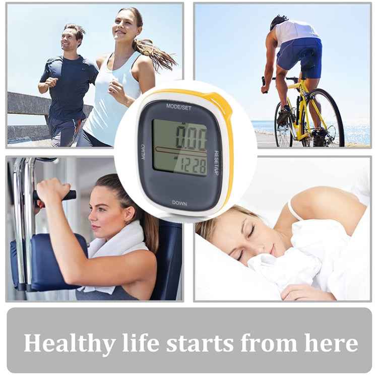 3D All Dimensional Multifunction Digital Electronic Pedometer Step Counter