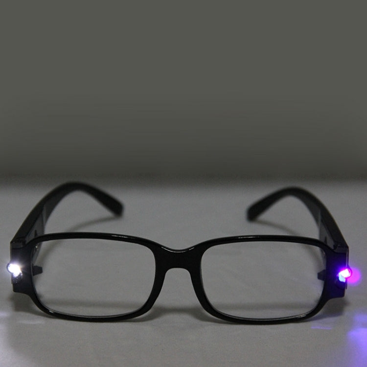 UV Protection White Resin Lens Reading Glasses with Currency Detecting Function