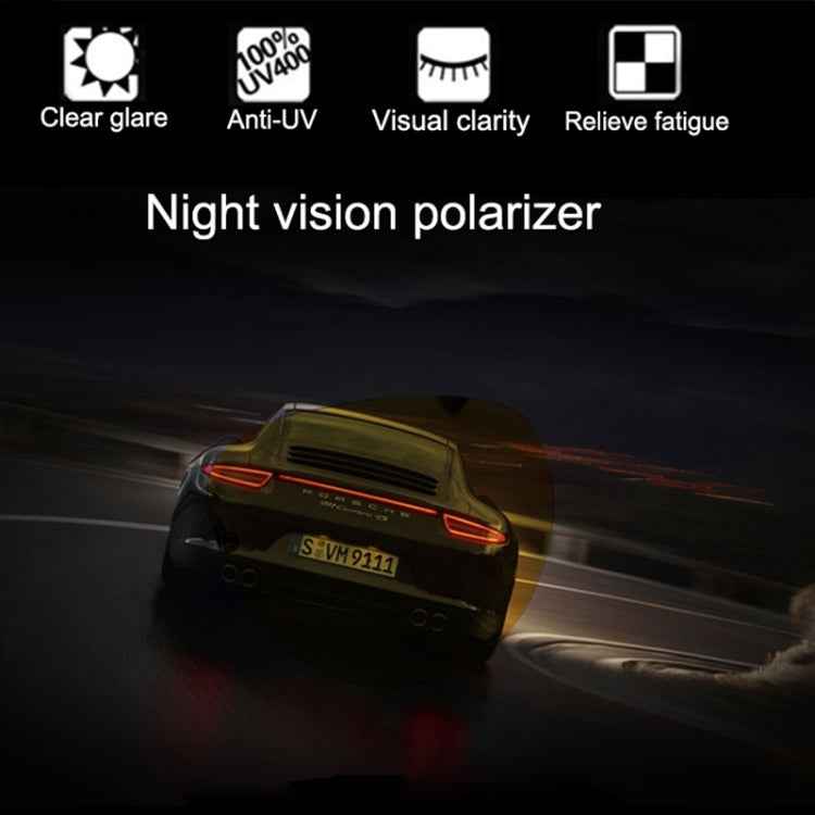 Frog Mirror UV 400 Yellow Lens Night Vision Polarized Eyeglasses