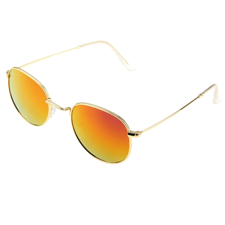 UV400 UV Protection Metal Frame AC Lens Sunglasses, S-OG-1407F, S-OG-1407J, S-OG-1407L, S-OG-1407P, S-OG-1407W