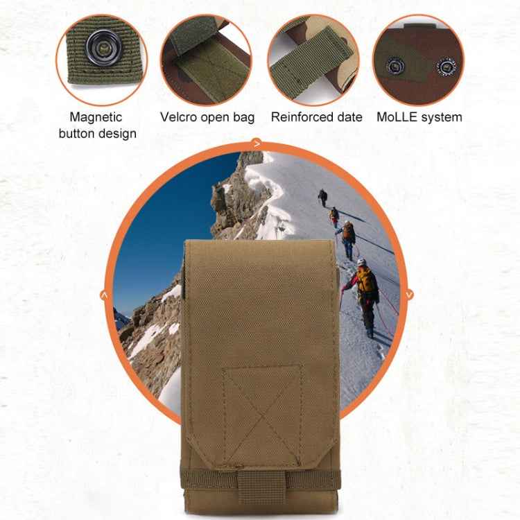 Stylish Outdoor Water Resistant Fabric Cell Phone Case, Size: approx. 17cm x 8.3cm x 3.5cm