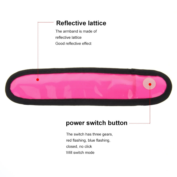 Battery Power Glow Stick Clip-on Marker Polymer Strip LED Light Flashlight, LED Magenta, LED Green, LED Orange