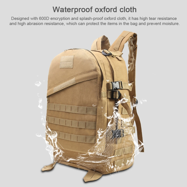 3D Field Outdoor Molle Rucksack Backpack Camping Hiking Bag, 600D Oxford Cloth