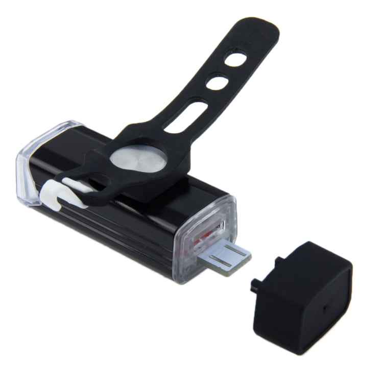 MC-QD001 180 Lumens USB Rechargeable LED Bright Aluminum Light with Handlebar Mount