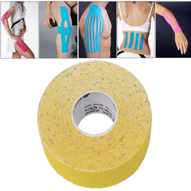 Waterproof Kinesiology Tape Sports Muscles Care Therapeutic Bandage, Size: 5m(L) x 5cm(W)
