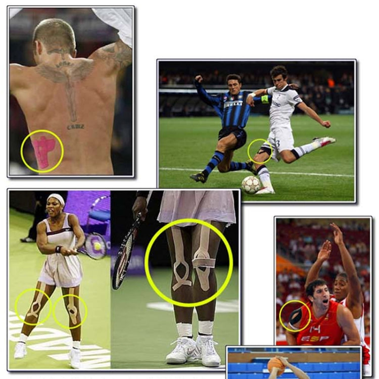 Waterproof Kinesiology Tape Sports Muscles Care Therapeutic Bandage, Size: 5m(L) x 2.5cm(W)