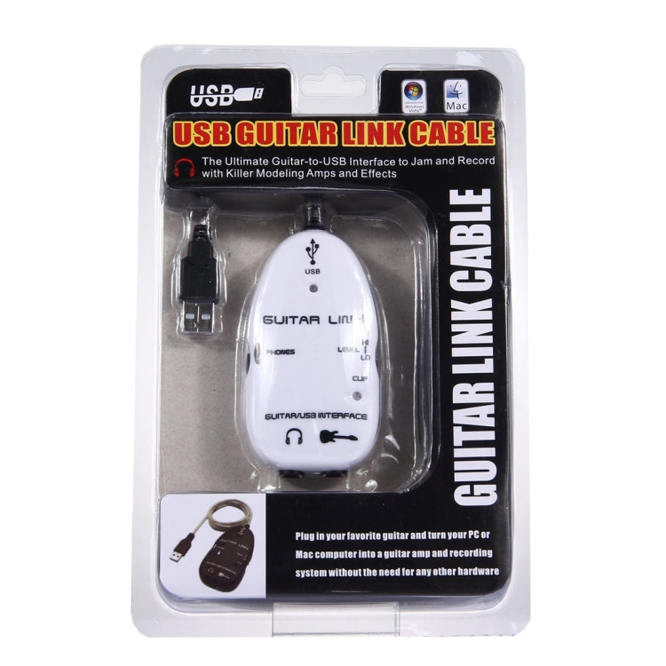 USB Interface Guitar Link Cable PC / MAC Recording