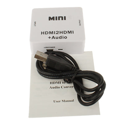 Mini HDMI to HDMI Audio Decoder