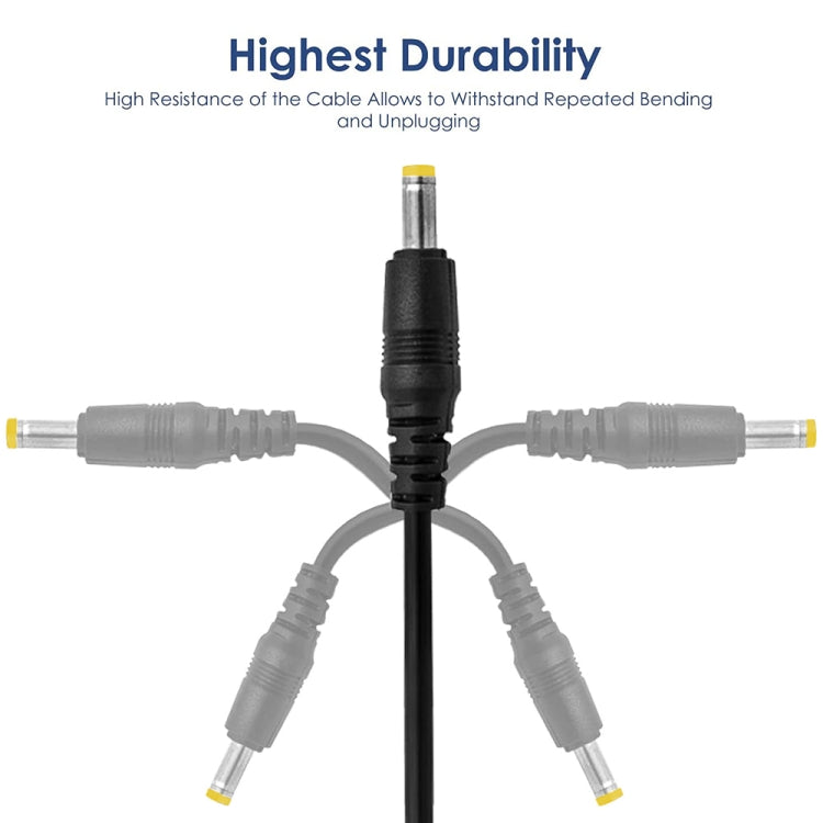 USB to 2.5mm DC Charging Cable, Length: 65cm