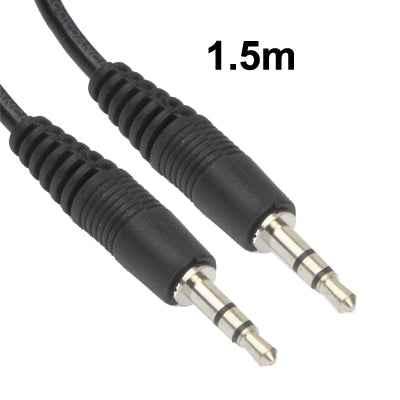 Aux cable, 3.5mm Male Mini Plug Stereo Audio Cable, 1.5m