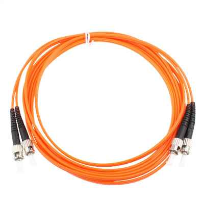 ST-ST Dual-Core Multi Mode Fiber Optic Jumper