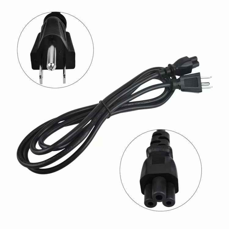 High Quality 3 Prong Style US Notebook AC Power Cord, Length: 1.8m, 3 Prong Style US Plug, Length: 1.8m