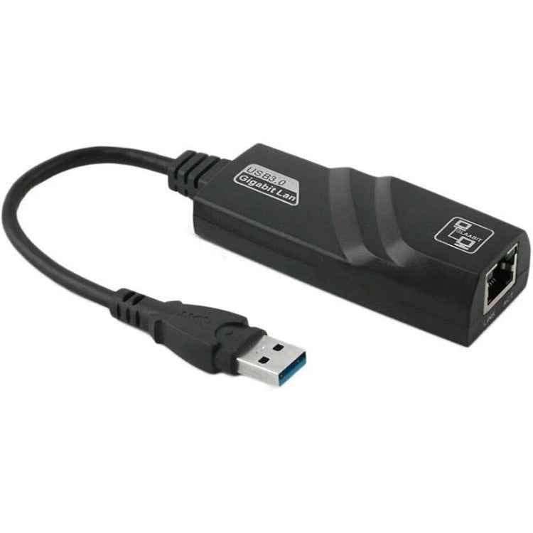 USB 3.0 10 / 100 / 1000Mbps Ethernet Adapter for Laptops, Plug and play