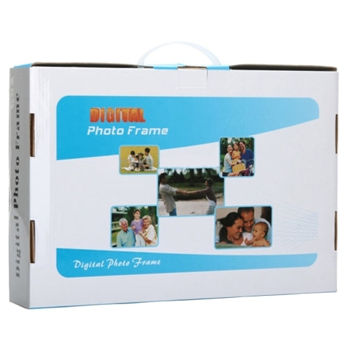 17 inch HD 1080P LED Display Multi-media Digital Photo Frame with Holder & Music & Movie Player, Support USB / SD / MS / MMC Card Input