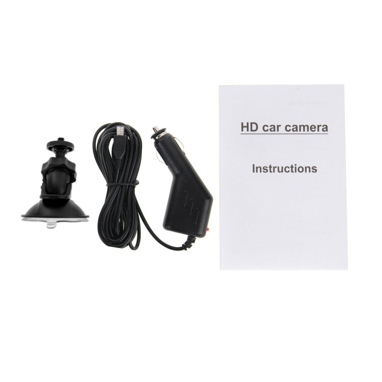 G200 720P VGA 2.4 inch LCD Screen Display Car DVR Recorder, 100 Degrees Wide Angle Viewing, Support Loop Recording / Motion Detection