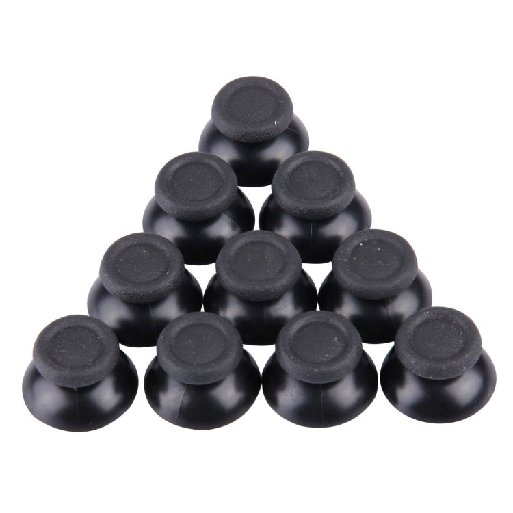 10 PCS Controller Joystick 3D Analog Cap for PS4, for PS4 Black