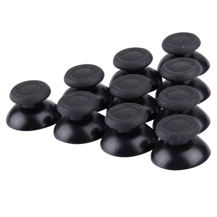 10 PCS Controller Joystick 3D Analog Cap for PS4, for PS4 Black