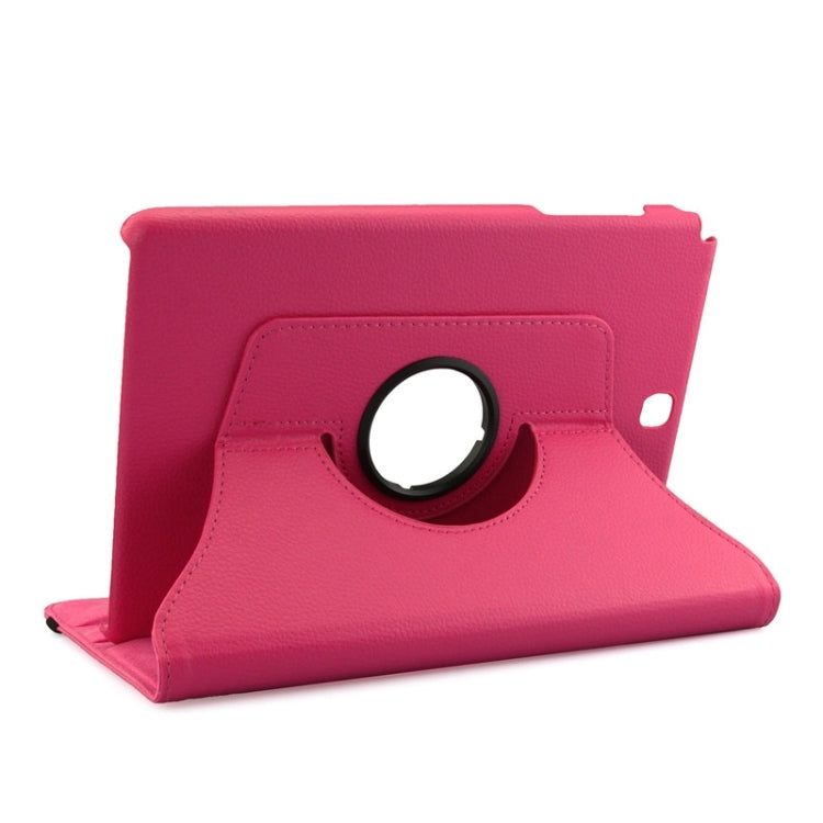 Litchi Texture 360 Degree Rotating Leather Protective Case with Holder for Galaxy Tab A 9.7 / P550 / T550