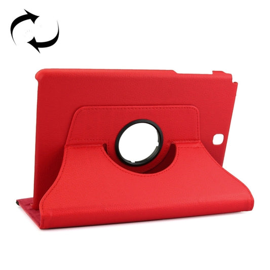 Litchi Texture 360 Degree Rotating Leather Protective Case with Holder for Galaxy Tab A 9.7 / P550 / T550