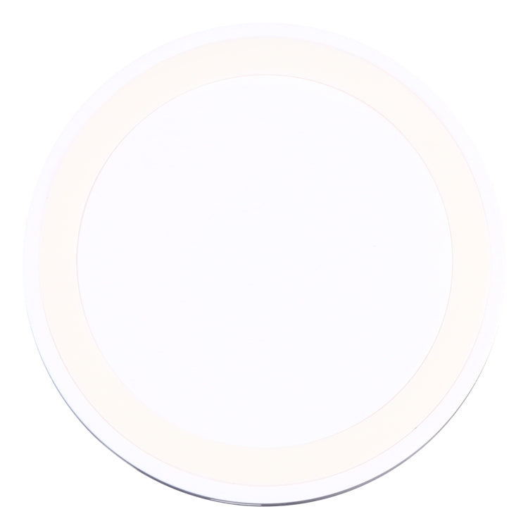 Universal QI Standard Round Wireless Charging Pad (White + Red), White, Black + White, White + Black, White + Red, Grey+Black