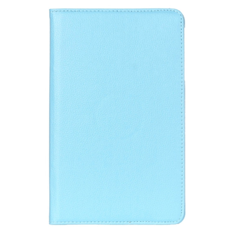 Litchi Texture 360 Degree Rotation Leather Case with Multi-functional Holder for Galaxy Tab E 9.6