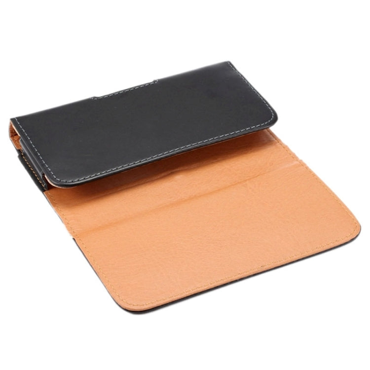 Crazy Horse Texture Vertical Flip Leather Case / Waist Bag with Back Splint for iPhone X  & Galaxy S5 / G900