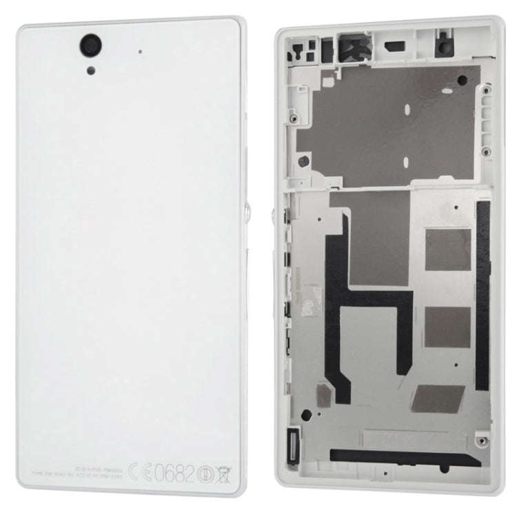 High Quality Middle Board +  Battery Back Cover for Sony L36H, For Xperia Z / L36h, For Galaxy Tab P6200 & Xperia Z / L36h