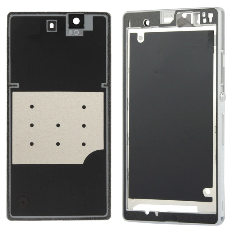 High Quality Middle Board +  Battery Back Cover for Sony L36H, For Xperia Z / L36h, For Galaxy Tab P6200 & Xperia Z / L36h