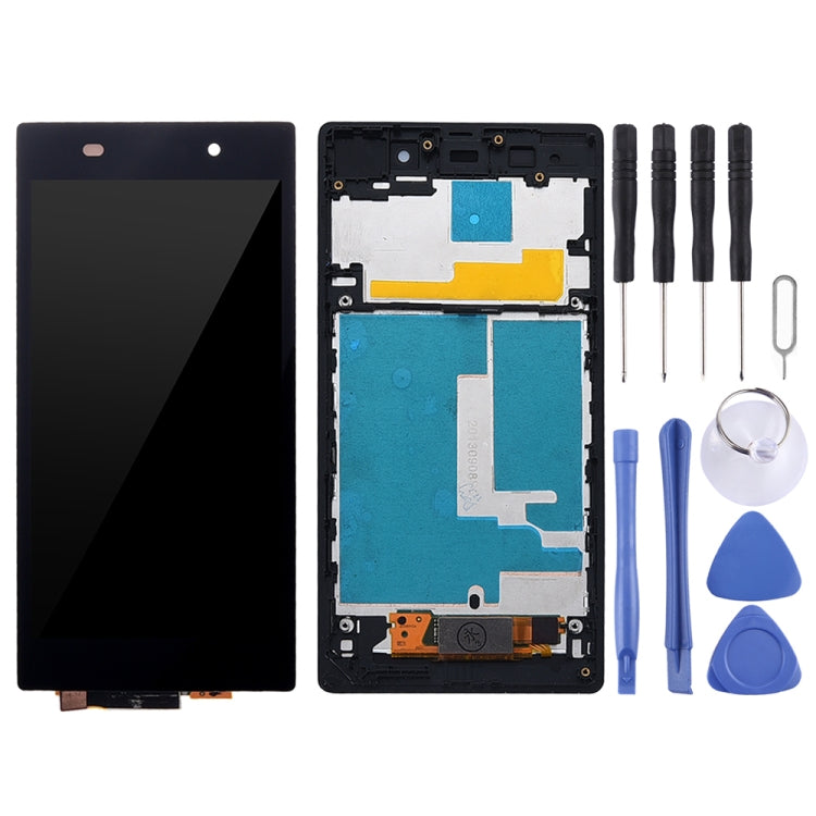 LCD Display + Touch Panel with Frame  for Sony Xperia Z1 / L39h / C6902 / C6903 / C6906 / C6943, For Xperia Z1