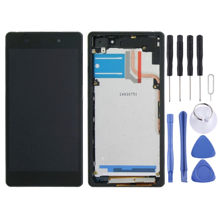LCD Display + Touch Panel with Frame  for Sony Xperia Z2 / D6502 / D6503 / D6543 (3G Versioin), For Xperia Z2