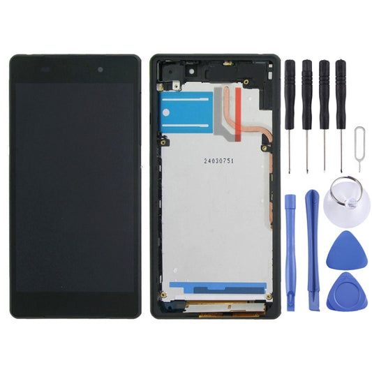 LCD Display + Touch Panel with Frame  for Sony Xperia Z2 / D6502 / D6503 / D6543 (3G Versioin), For Xperia Z2