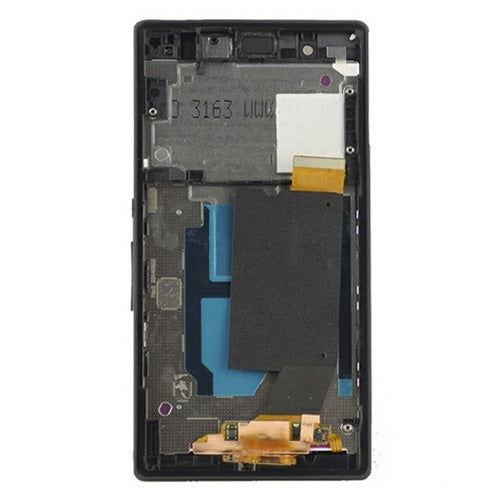 LCD Display + Touch Panel with Frame  for Sony Xperia Z / L36H / C6603 / C6602, For Xperia Z, Xperia Z / L36h (Purple)