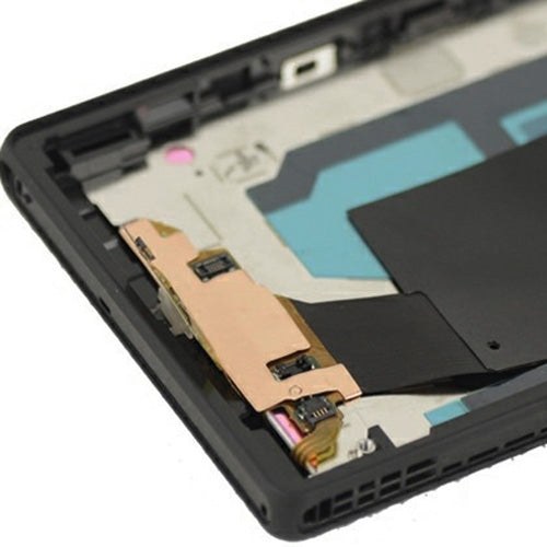 LCD Display + Touch Panel with Frame  for Sony Xperia Z / L36H / C6603 / C6602, For Xperia Z, Xperia Z / L36h (Purple)