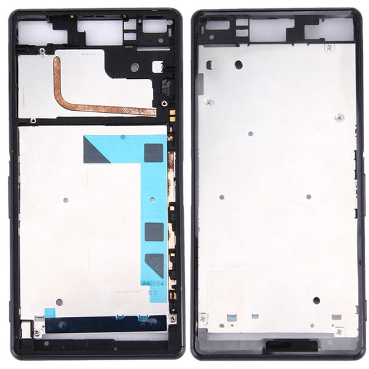 Front Housing LCD Frame Bezel Plate  for Sony Xperia Z3 / L55w / D6603, For Xperia Z3