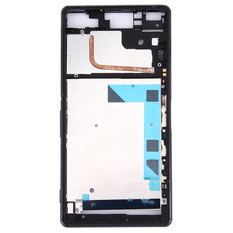 Front Housing LCD Frame Bezel Plate  for Sony Xperia Z3 / L55w / D6603, For Xperia Z3