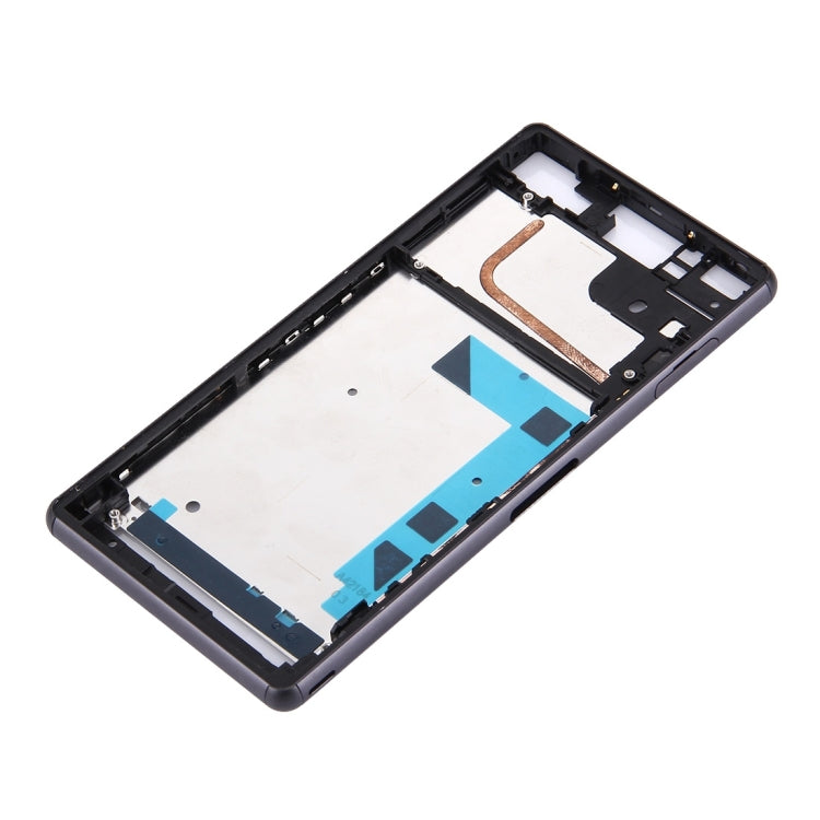 Front Housing LCD Frame Bezel Plate  for Sony Xperia Z3 / L55w / D6603, For Xperia Z3